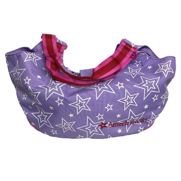 American Girl Toys American Girl Purple Stars Bag Tote Nylon Poshmark